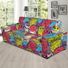 Monster Pattern Print Sofa Covers-grizzshop