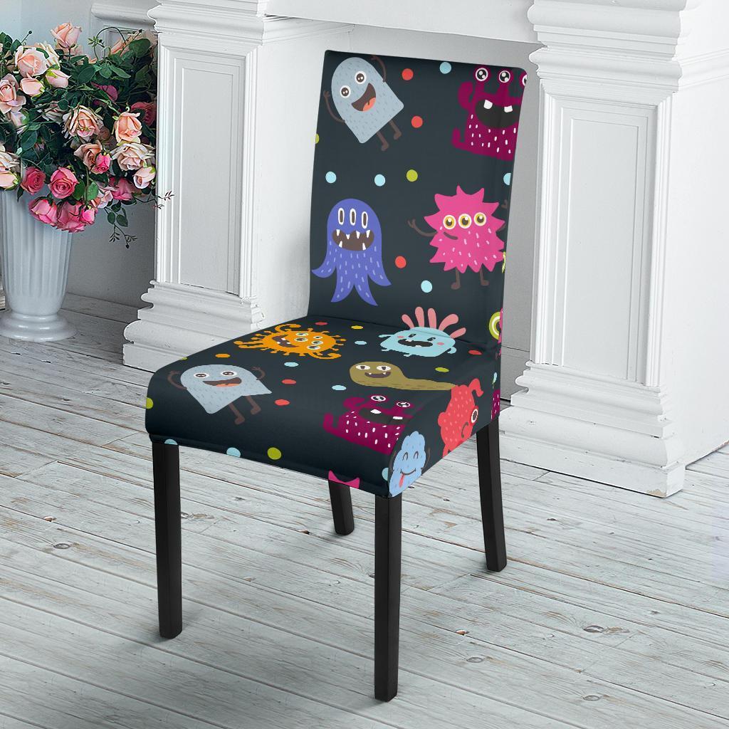 Monster Print Pattern Chair Cover-grizzshop