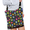 Monster Print Pattern Crossbody Bags-grizzshop