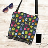 Monster Print Pattern Crossbody Bags-grizzshop