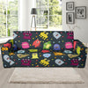 Monster Print Pattern Sofa Covers-grizzshop