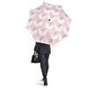 Moon Pattern Print Automatic Foldable Umbrella-grizzshop