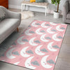 Moon Pattern Print Floor Mat-grizzshop