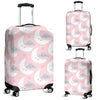 Moon Pattern Print Luggage Cover Protector-grizzshop