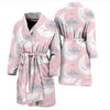 Moon Pattern Print Men Long Robe-grizzshop