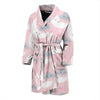 Moon Pattern Print Men Long Robe-grizzshop