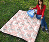 Moon Pattern Print Quilt-grizzshop