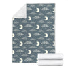 Moon Print Pattern Blanket-grizzshop