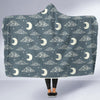 Load image into Gallery viewer, Moon Print Pattern Hooded Blanket-grizzshop