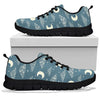 Moon Print Pattern Sneaker Shoes For Men Women-grizzshop