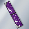 Moon Purple Pattern Print Car Sun Shade-grizzshop