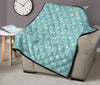 Moon Star Pattern Print Quilt-grizzshop