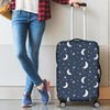 Moon Star Print Pattern Luggage Cover Protector-grizzshop