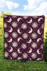 Moon Sun Celestial Pattern Print Quilt-grizzshop