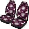 Moon Sun Celestial Pattern Print Universal Fit Car Seat Covers-grizzshop