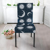 Moon Sun Pattern Print Chair Cover-grizzshop