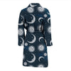 Moon Sun Pattern Print Men Long Robe-grizzshop