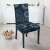 Moon Sun Print Pattern Chair Cover-grizzshop