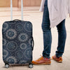 Moon Sun Print Pattern Luggage Cover Protector-grizzshop