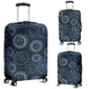 Moon Sun Print Pattern Luggage Cover Protector-grizzshop