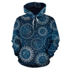 Moon Sun Print Pattern Men Women Pullover Hoodie-grizzshop