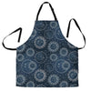 Moon Sun Print Pattern Women's Apron-grizzshop