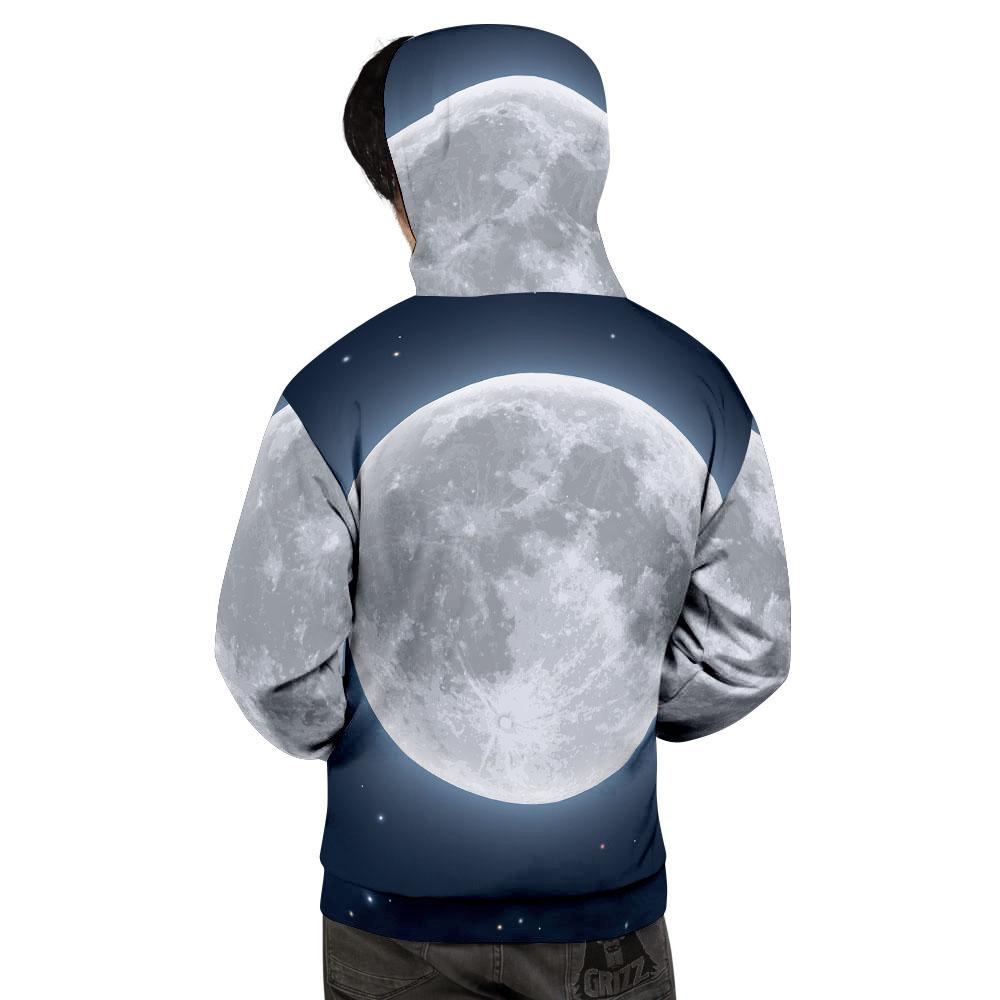 Moonlight And Night Sky Print Men's Hoodie-grizzshop