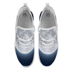 Moonlight And Night Sky Print White Athletic Shoes-grizzshop