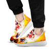 Moonlight Halloween Print White Athletic Shoes-grizzshop