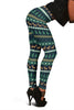 Moose Christmas Tree Pattern Print Women Leggings-grizzshop