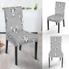 Moose Pattern Print Chair Cover-grizzshop