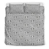 Moose Pattern Print Duvet Cover Bedding Set-grizzshop