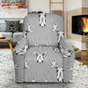 Moose Pattern Print Recliner Cover-grizzshop