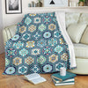 Mosaic Pattern Print Blanket-grizzshop