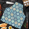 Mosaic Pattern Print Men's Apron-grizzshop