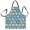 Mosaic Pattern Print Men's Apron-grizzshop