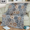 Mosaic Print Pattern Blanket-grizzshop