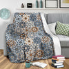 Mosaic Print Pattern Blanket-grizzshop