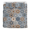 Mosaic Print Pattern Duvet Cover Bedding Set-grizzshop
