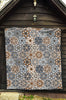 Mosaic Print Pattern Quilt-grizzshop