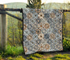 Mosaic Print Pattern Quilt-grizzshop