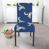 Motocross Pattern Print Chair Cover-grizzshop