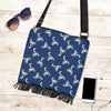 Motocross Pattern Print Crossbody bags-grizzshop