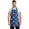 Motocross Pattern Print Men's Apron-grizzshop