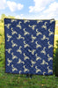 Motocross Pattern Print Quilt-grizzshop