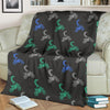 Motocross Print Pattern Blanket-grizzshop