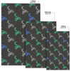 Motocross Print Pattern Floor Mat-grizzshop