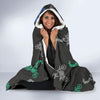 Motocross Print Pattern Hooded Blanket-grizzshop