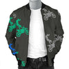 Motocross Print Pattern Men's Bomber Jacket-grizzshop