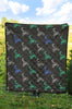 Motocross Print Pattern Quilt-grizzshop